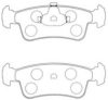 AISIN ASN-116 Brake Pad Set, disc brake